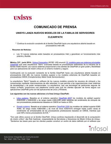 Unisys lanza Hermes 10, su nuevo CMS para la prensa